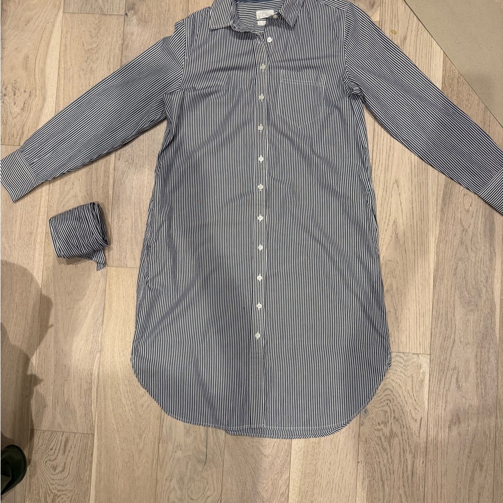 J. Crew shirt dress size 6